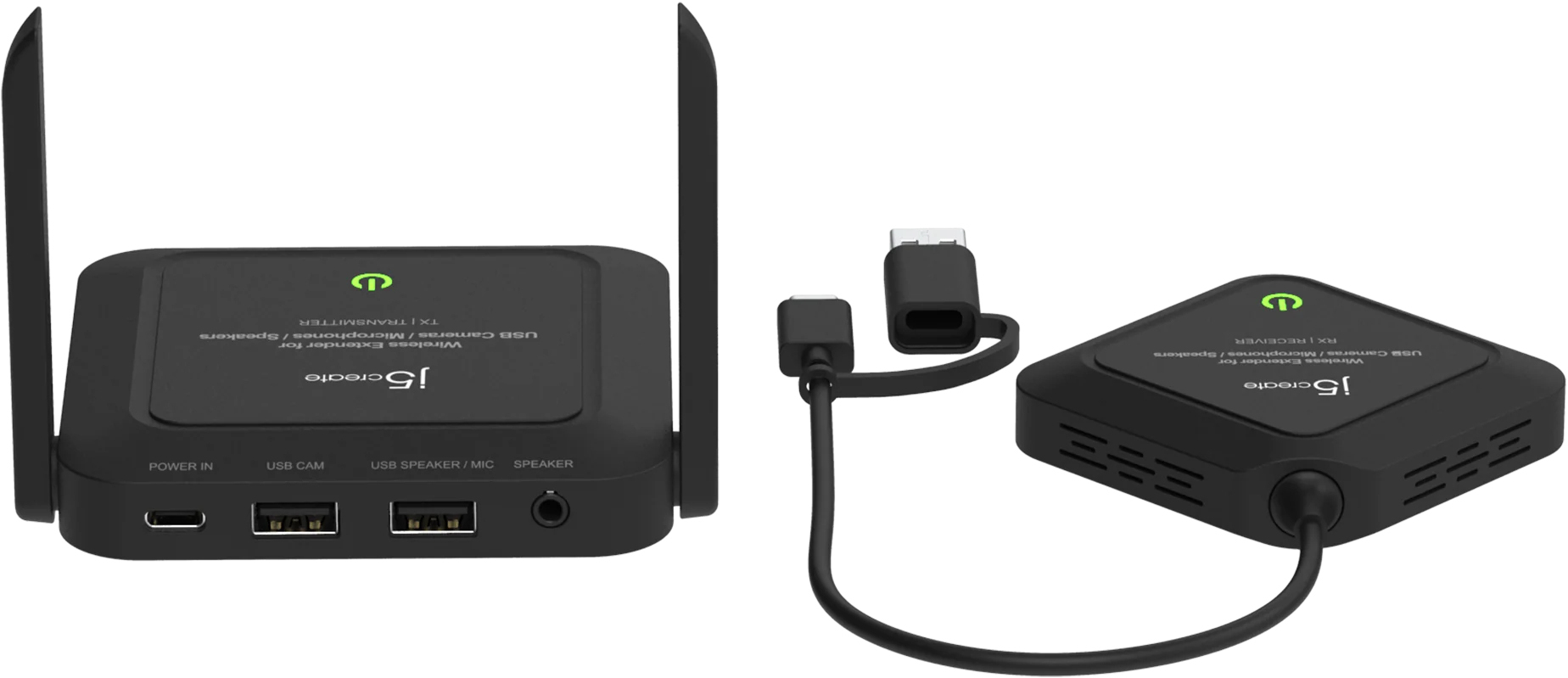 J5create Wireless Extender Connect Usb Camera To Wireless Router J5create  JVW120-N Draadloze Extender Voor USB™-camera's