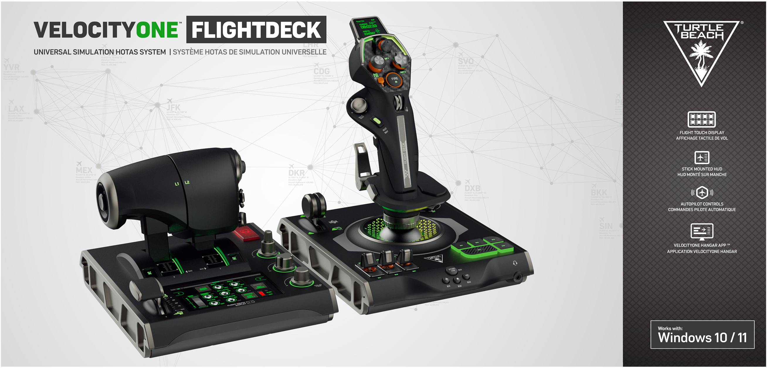 Turtle Beach VelocityOne Flightdeck Universal HOTA Zwart: beste