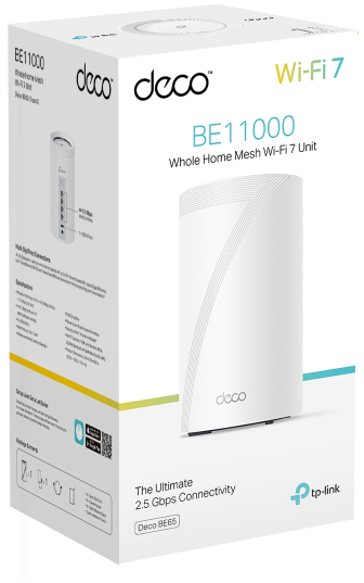 TP-Link Deco BE65 Pro BE9300 1パック Deco BE65 | BE9300 Whole Home Mesh WiFi 7 System | TP-Link