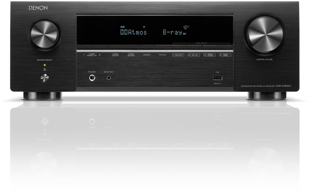 Denon AVR-X1800H: beste prijzen, echte reviews en specificaties