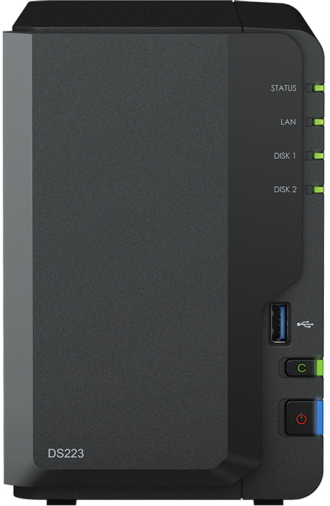 Synology DS223j NAS 2ベイ　WD RED 4TB 2枚付き Amazon.com: Synology DS223j 2-Bay Diskstation NAS (Realtek
