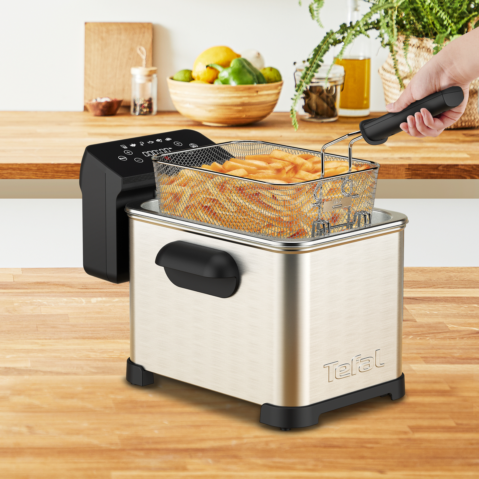 Tefal Family Pro FR507D Digital Frituurpan - 4L - 2400W - RVS