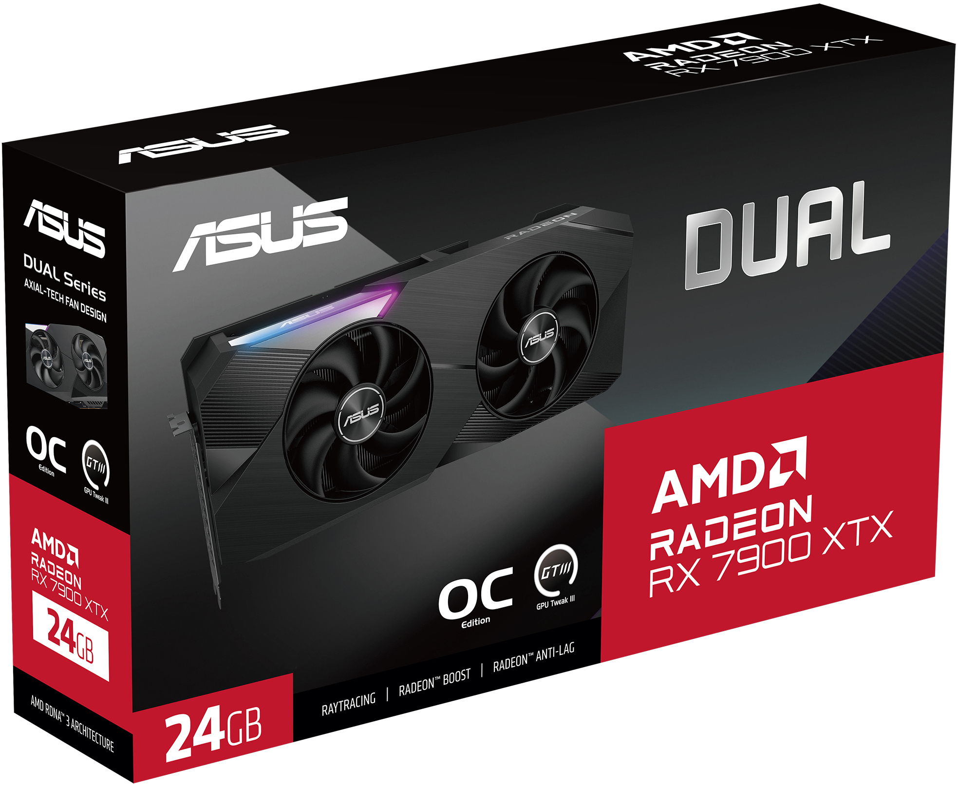 ASUS Dual Radeon RX 7900 XTX OC Edition: beste prijs - Tweakers