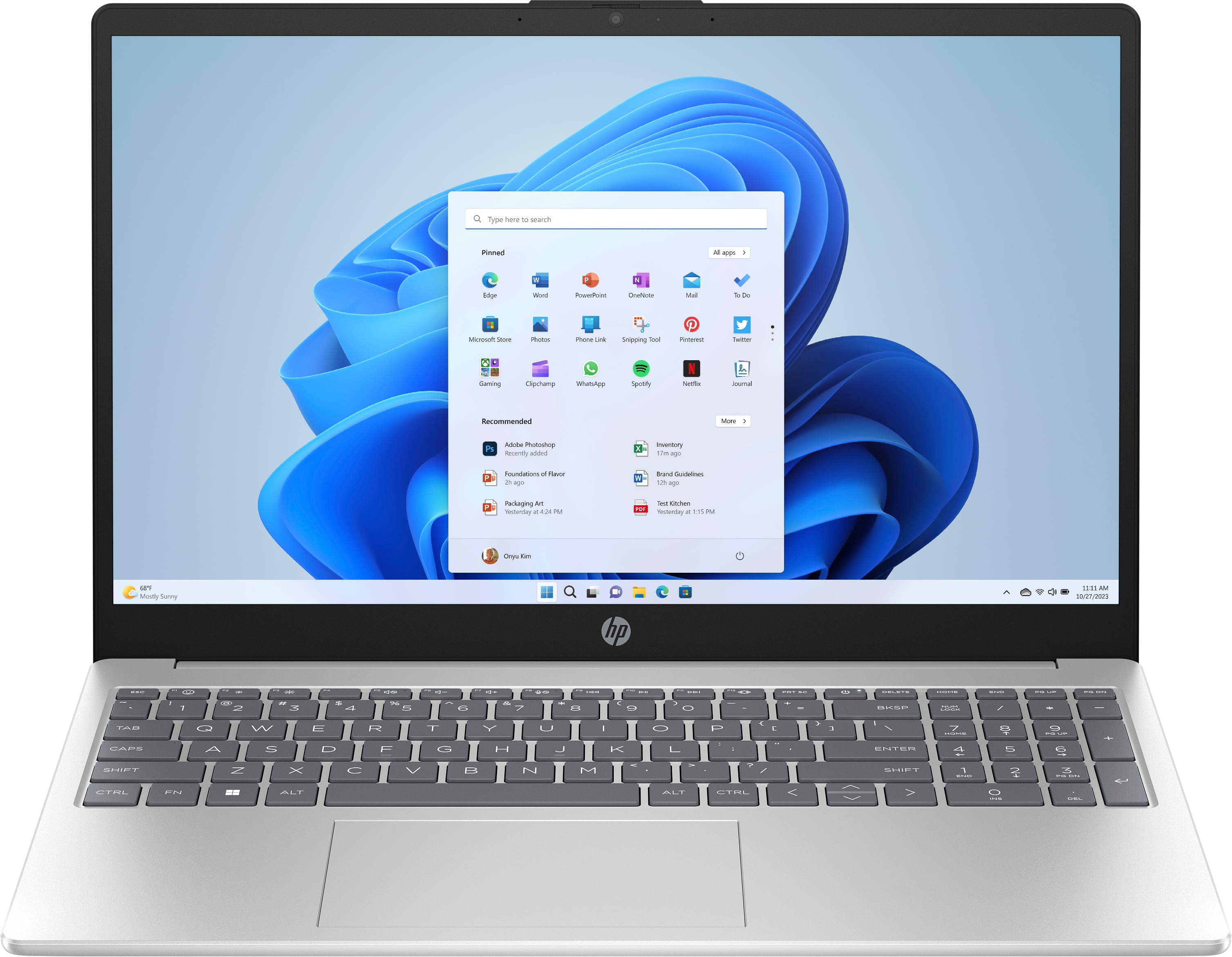 HP 15-fd0979nb (Azerty toetsenbord): beste prijzen, echte reviews