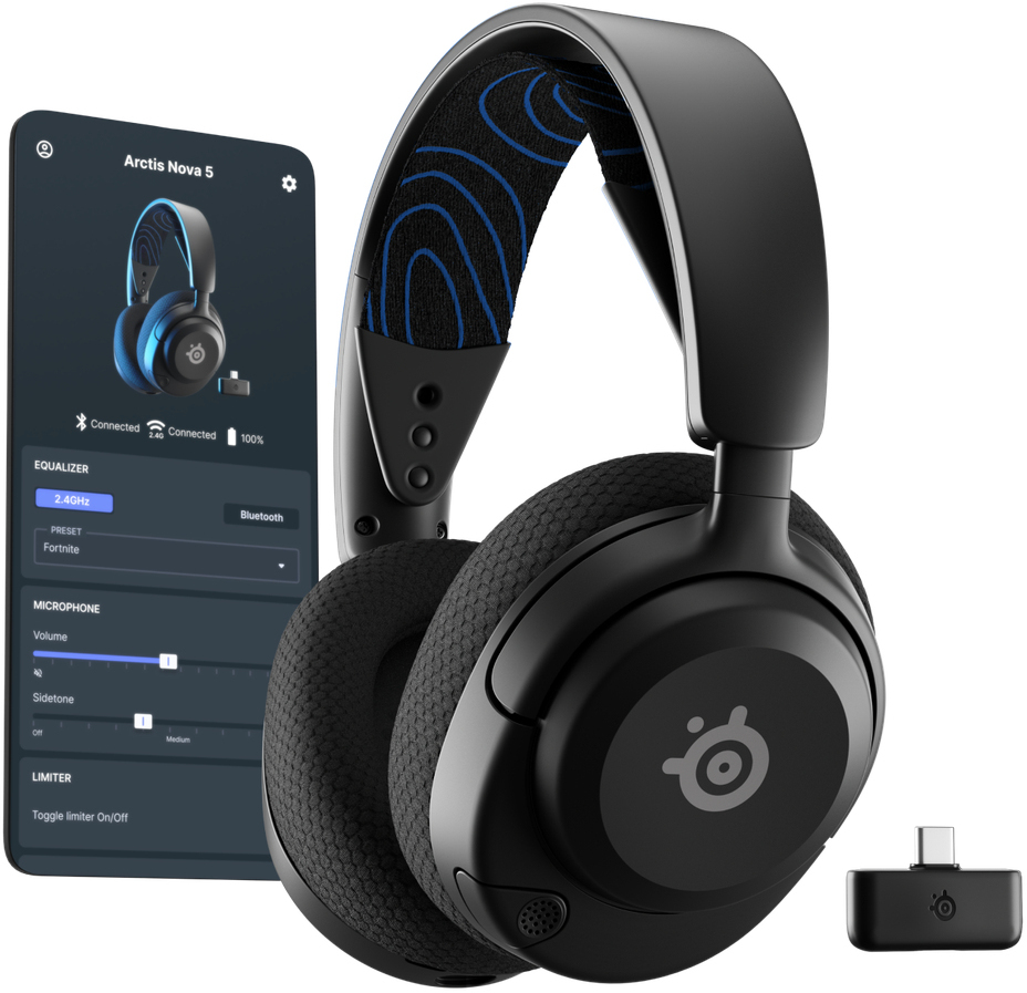 Steelseries Arctis Nova 5P Wireless Zwart: beste prijzen, echte