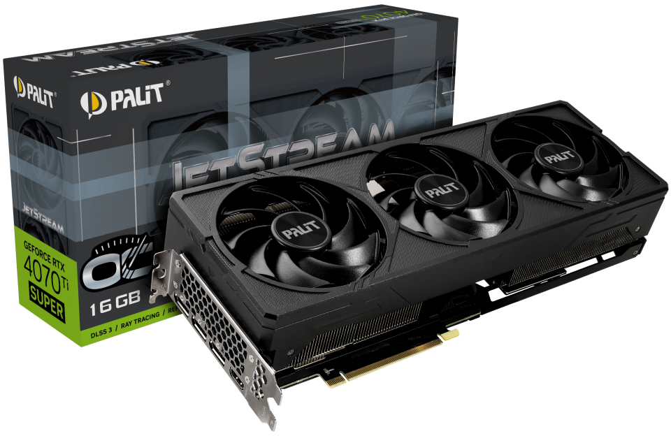 Palit GeForce RTX 4070 Ti SUPER JetStream OC: beste prijzen, echte