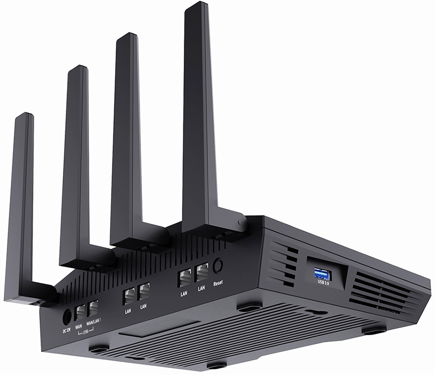 GL.iNet GL-MT6000(Flint 2) WiFi ルーター GL.iNet Flint 2 (GL-MT6000): beste prijs - Tweakers