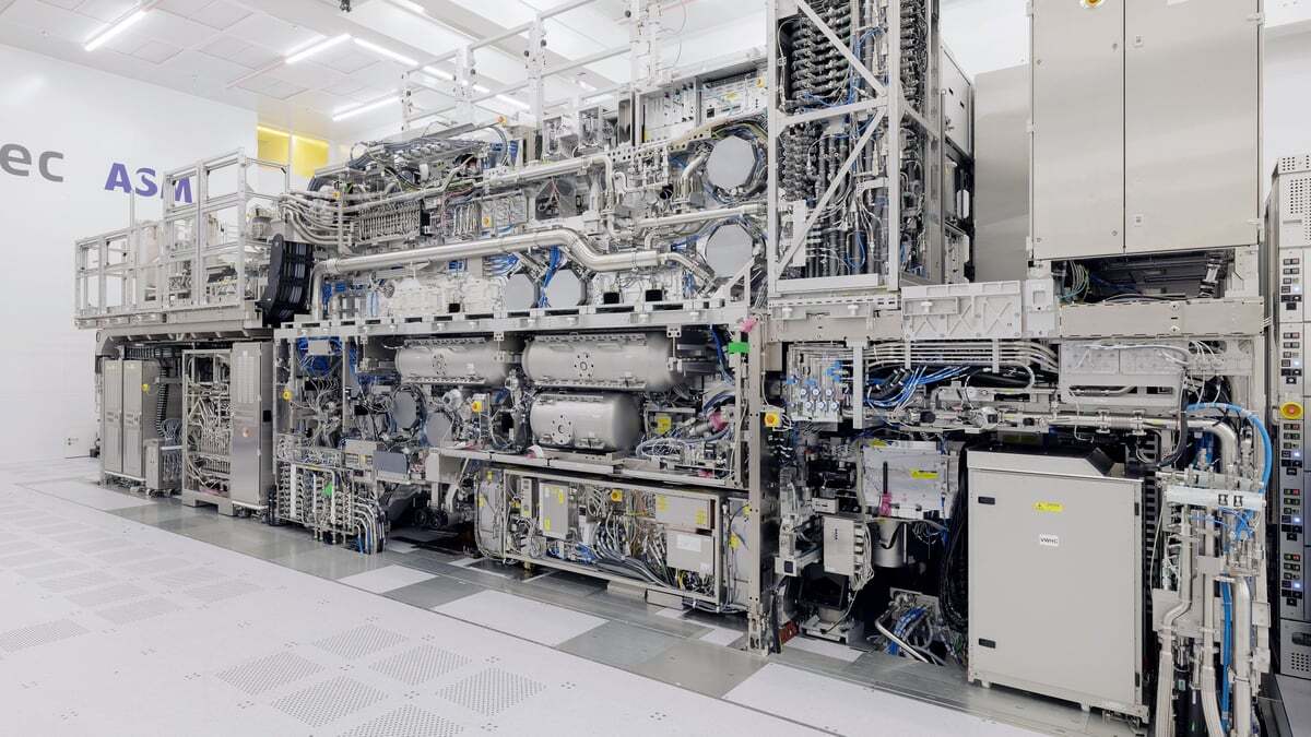 Imec Print Succesvol Eerste Structuren Met Nieuwe High NA euv machine Imec Print Succesvol Eerste Structuren Met Nieuwe High NA euv machine
