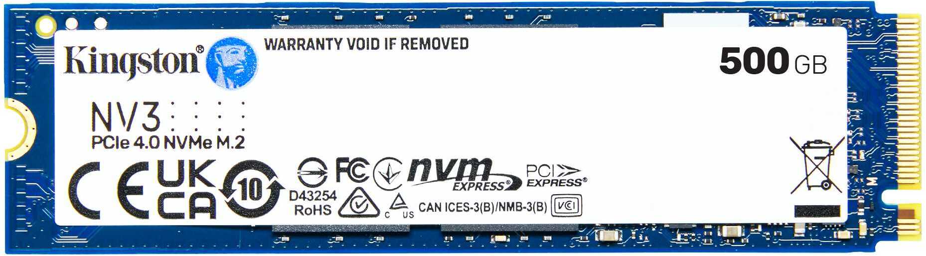 Kingston NV3 M.2 2280 (retail) 500GB: beste prijzen, echte reviews