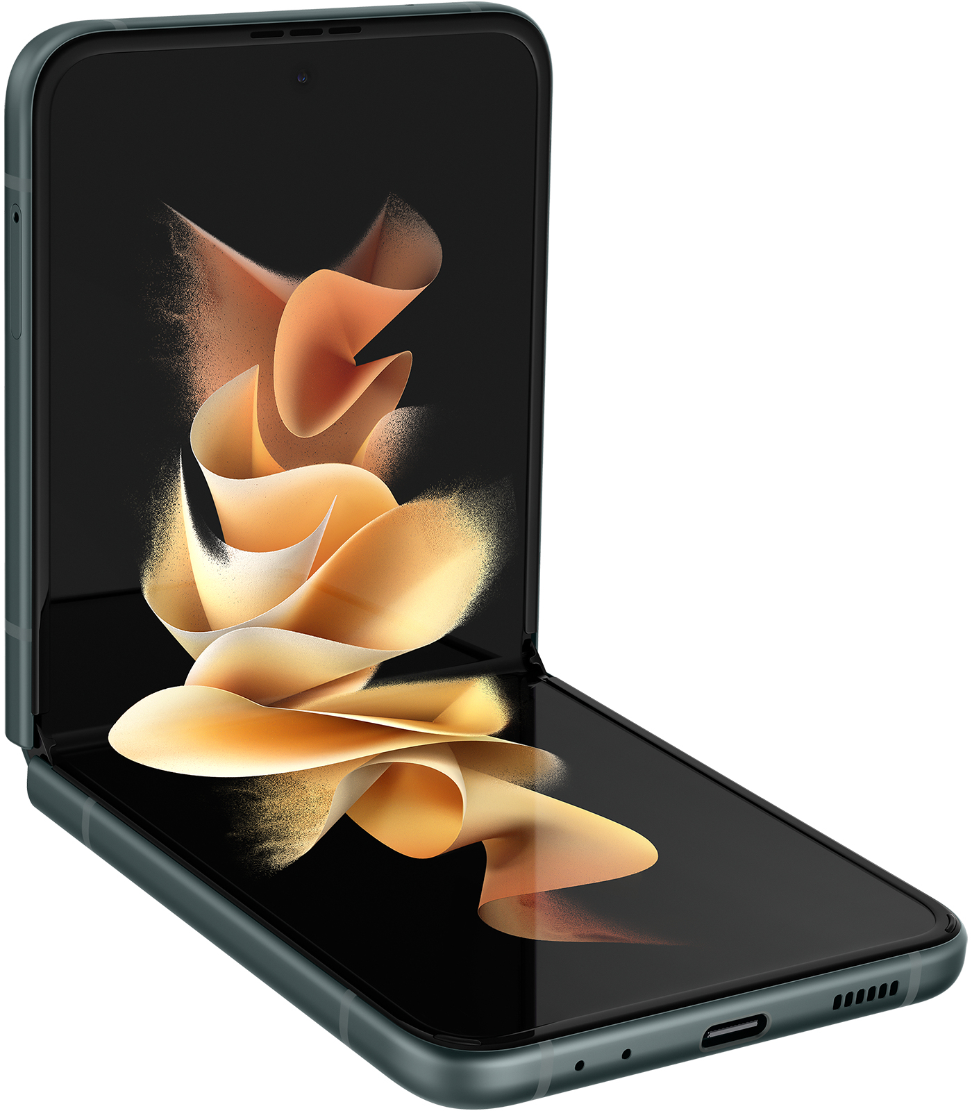 スマートフォン本体 SAMSUNG - Galaxy Z Flip3 256GB SM-F7110 Green Samsung Galaxy Z Flip3 5G 256GB Groen: beste prijzen, echte