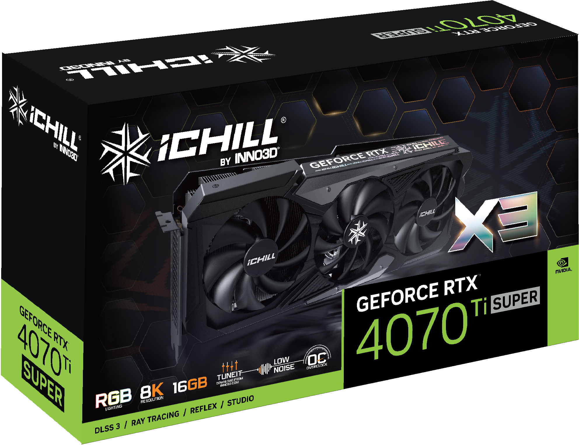 INNO3D GeForce RTX 4070 Ti SUPER iCHILL X3: beste prijs - Tweakers