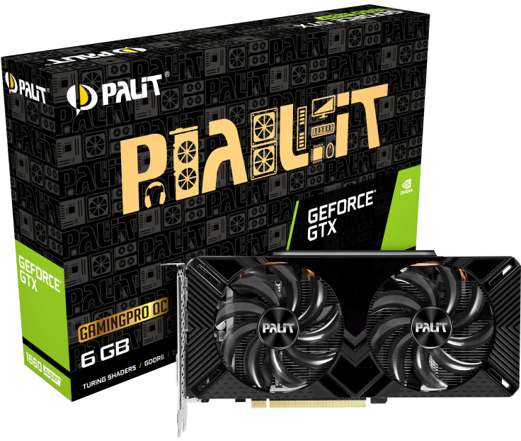 Specificaties van Palit GeForce GTX 1660 Super GP OC Specificaties van Palit GeForce GTX 1660 Super GP OC