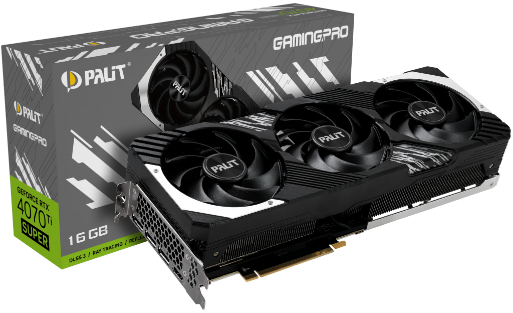 Palit GeForce RTX 4070 Ti SUPER GamingPro: beste prijs - Tweakers