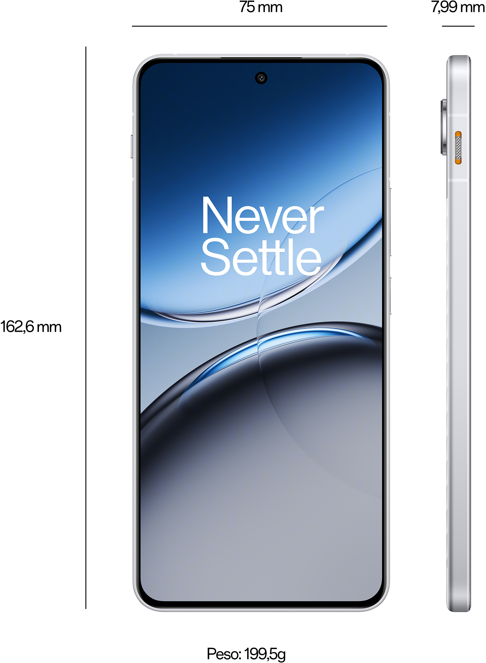 スマートフォン本体 Oneplus Nord 4 Silver 16GB RAM 512GB s-l1200.jpg