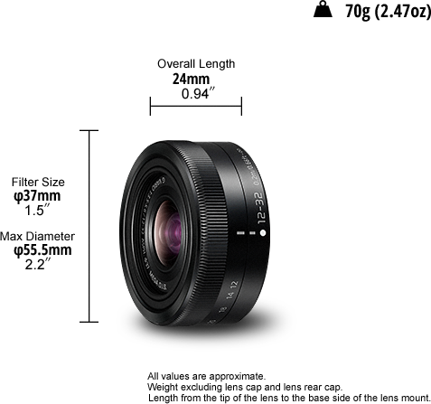 Panasonic Lumix DC-G100DK + H-FS12032 Zwart: beste prijzen, echte