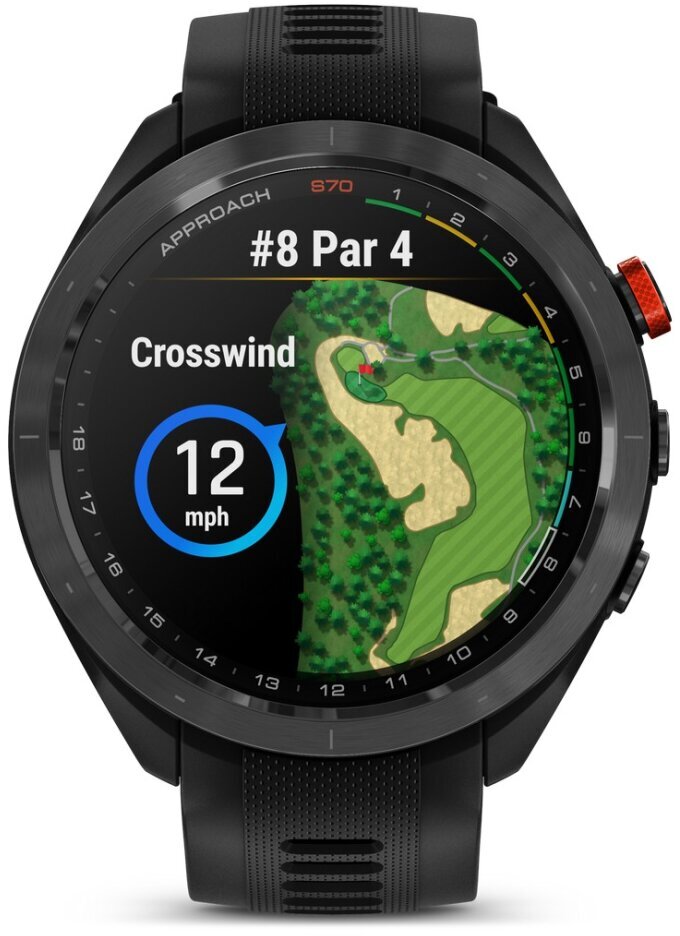 Garmin Approach S70, 47mm, Zwart (Zwart): beste prijs - Tweakers