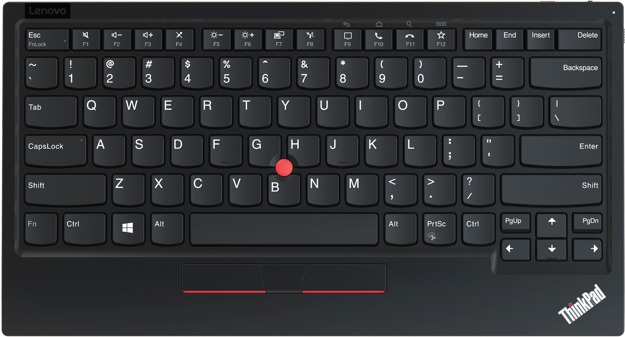 Lenovo ThinkPad TrackPoint Keyboard Ⅱ Lenovo ThinkPad TrackPoint Keyboard II, Qwerty UK: beste prijzen