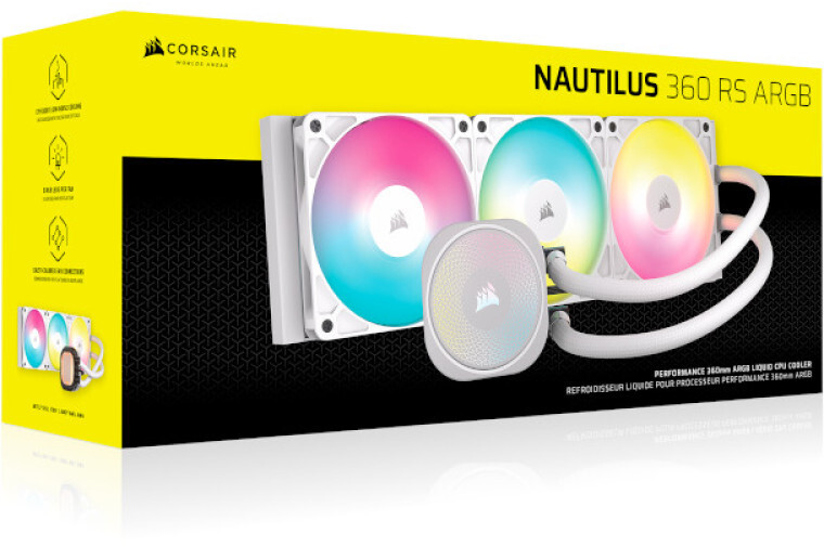 Corsair Nautilus 360 RS ARGB Wit: beste prijzen, echte reviews en