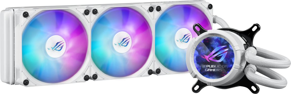 ASUS ROG Strix LC III 360 ARGB LCD White Edition: beste prijs