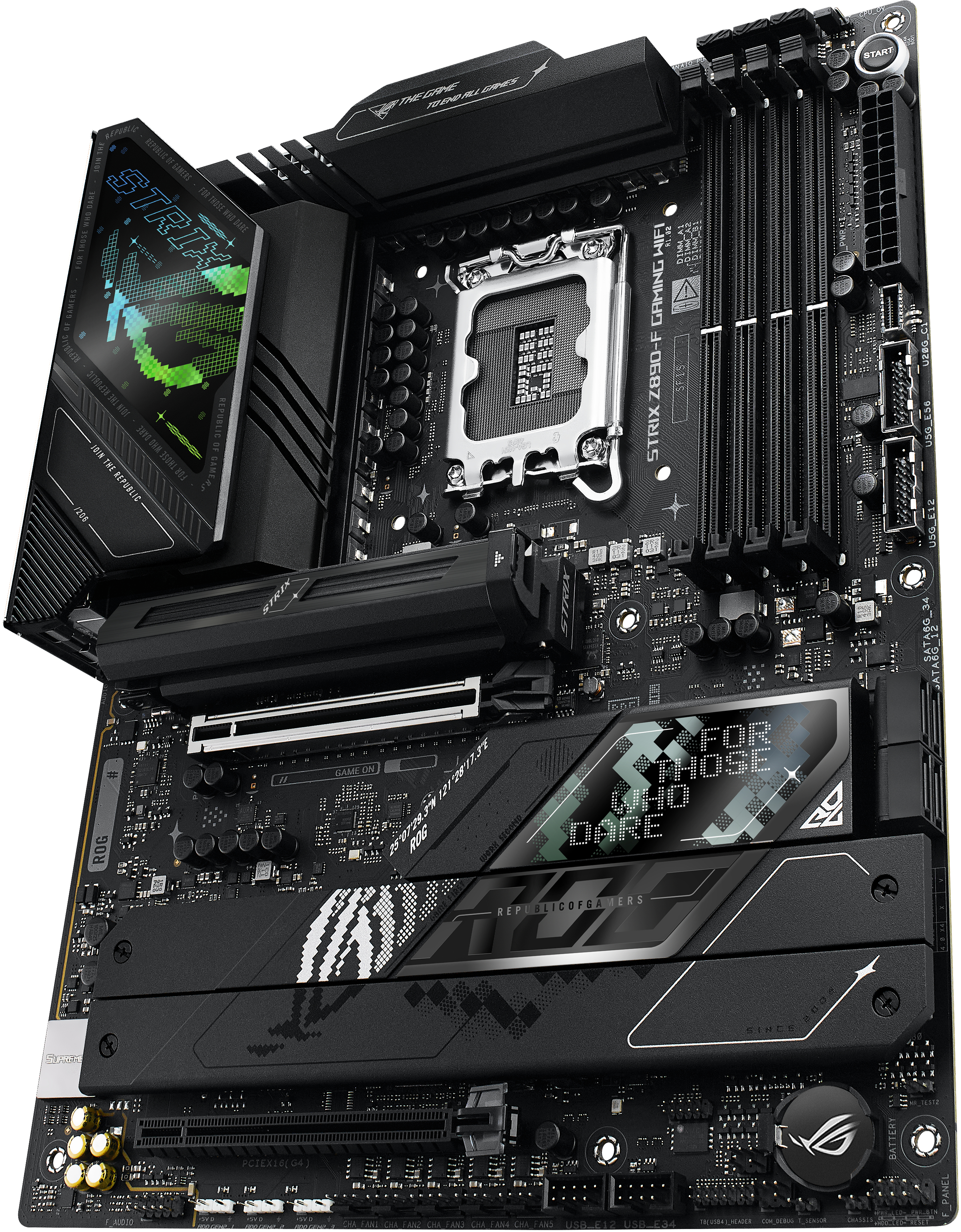 ASUS ROG Strix Z890-F GAMING WIFI: beste prijs - Tweakers