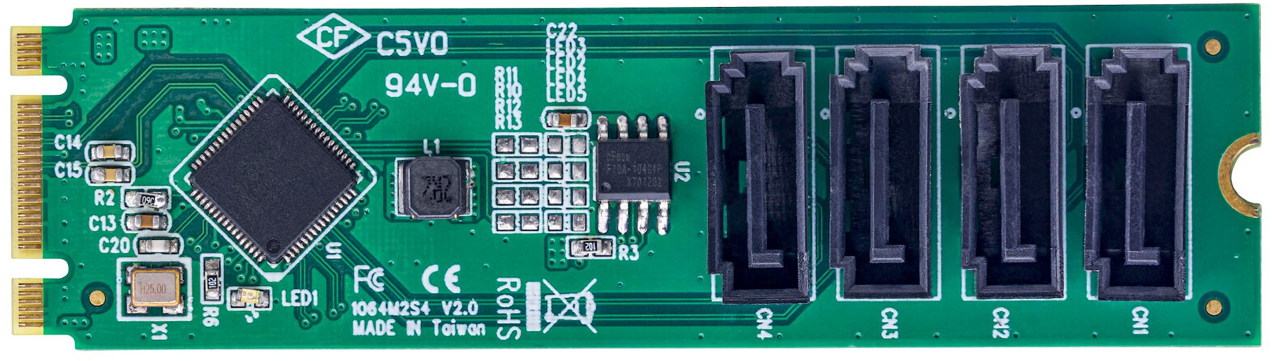 ZHUROUPU Dual M.2 PCIe SSD Adapter Card for M.2 NVMe or