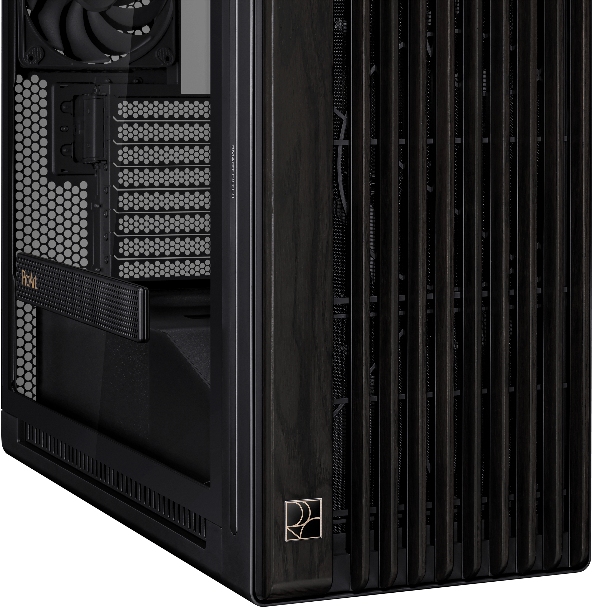ASUS ProArt PA602 Wood Edition, Tempered Glass side-panel: beste