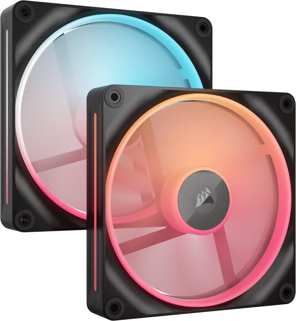 Corsair iCUE LINK LX140-R RGB, Zwart, Dual-pack, 140mm: beste