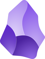 Obsidian logo