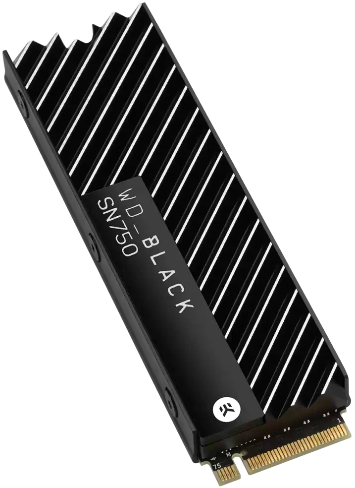 内蔵型SSD WD BLACK SN750 NVMe SSD 500GB WD Black NVMe SSD SN750 500GB (met heatsink): beste prijzen, echte