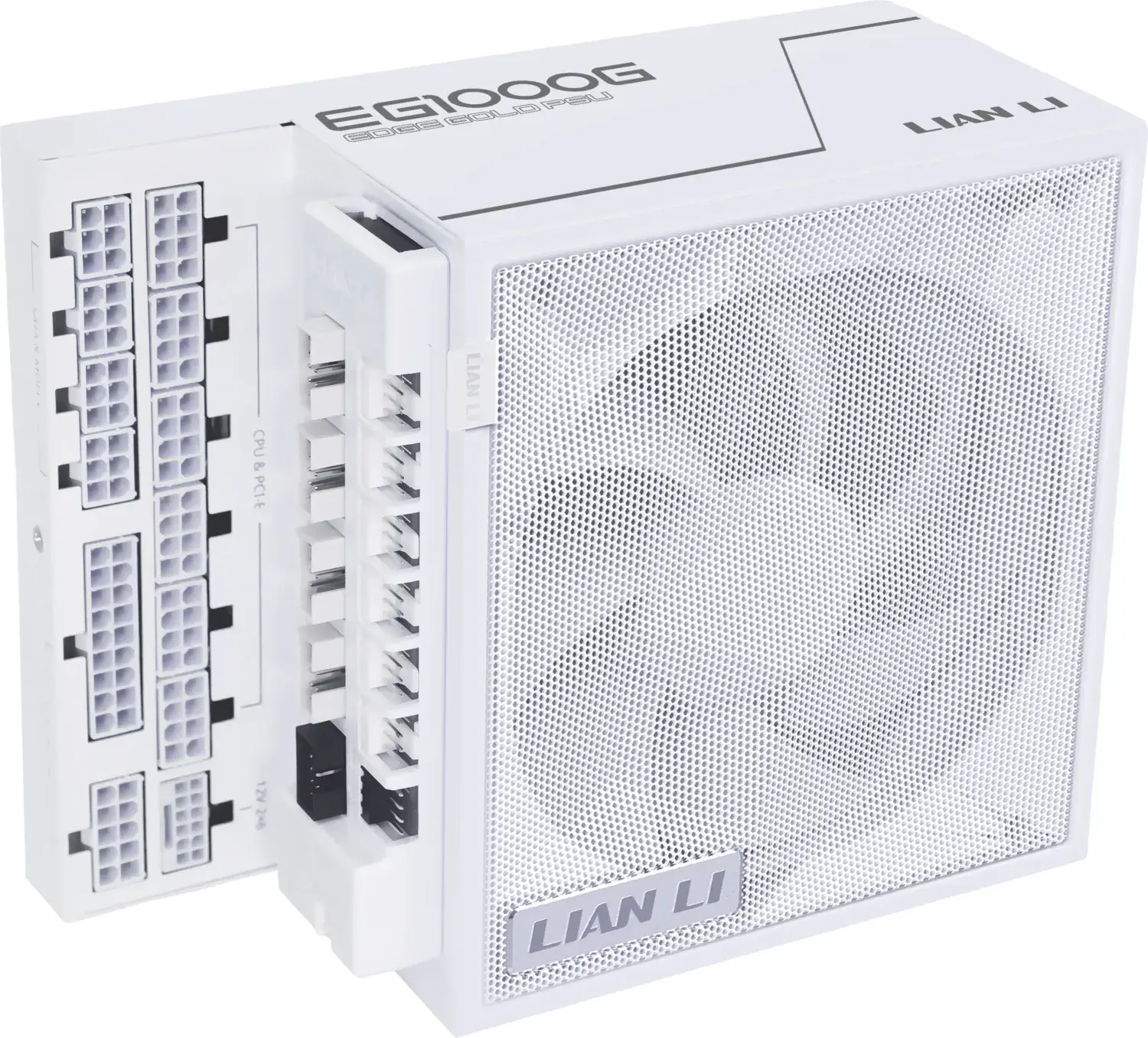 Lian Li Edge Gold 1000W Wit, met USB-hub: beste prijzen, echte
