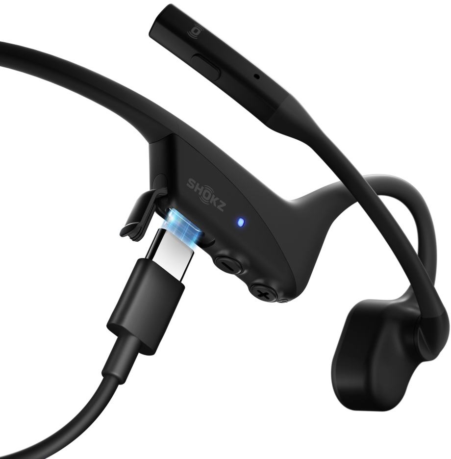 ヘッドホン SHOKZ OPENCOMM2 UC 2025 Upgrade USB-A Shokz OpenComm2 UC 2025 Upgrade (USB-A Dongle) Zwart: beste prijs