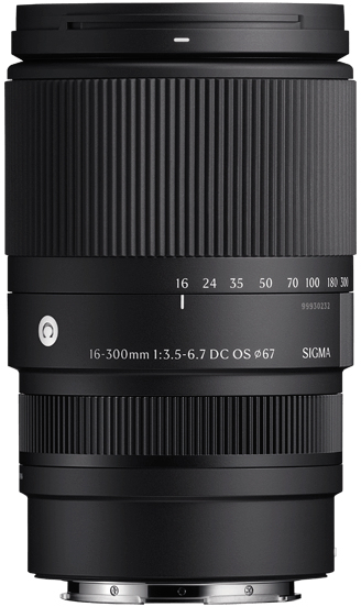 Sigma CONTEMPORARY 16–300mm SONY Eマウント Sigma 16-300mm F3.5-6.7 DC OS | Contemporary Sony E-mount