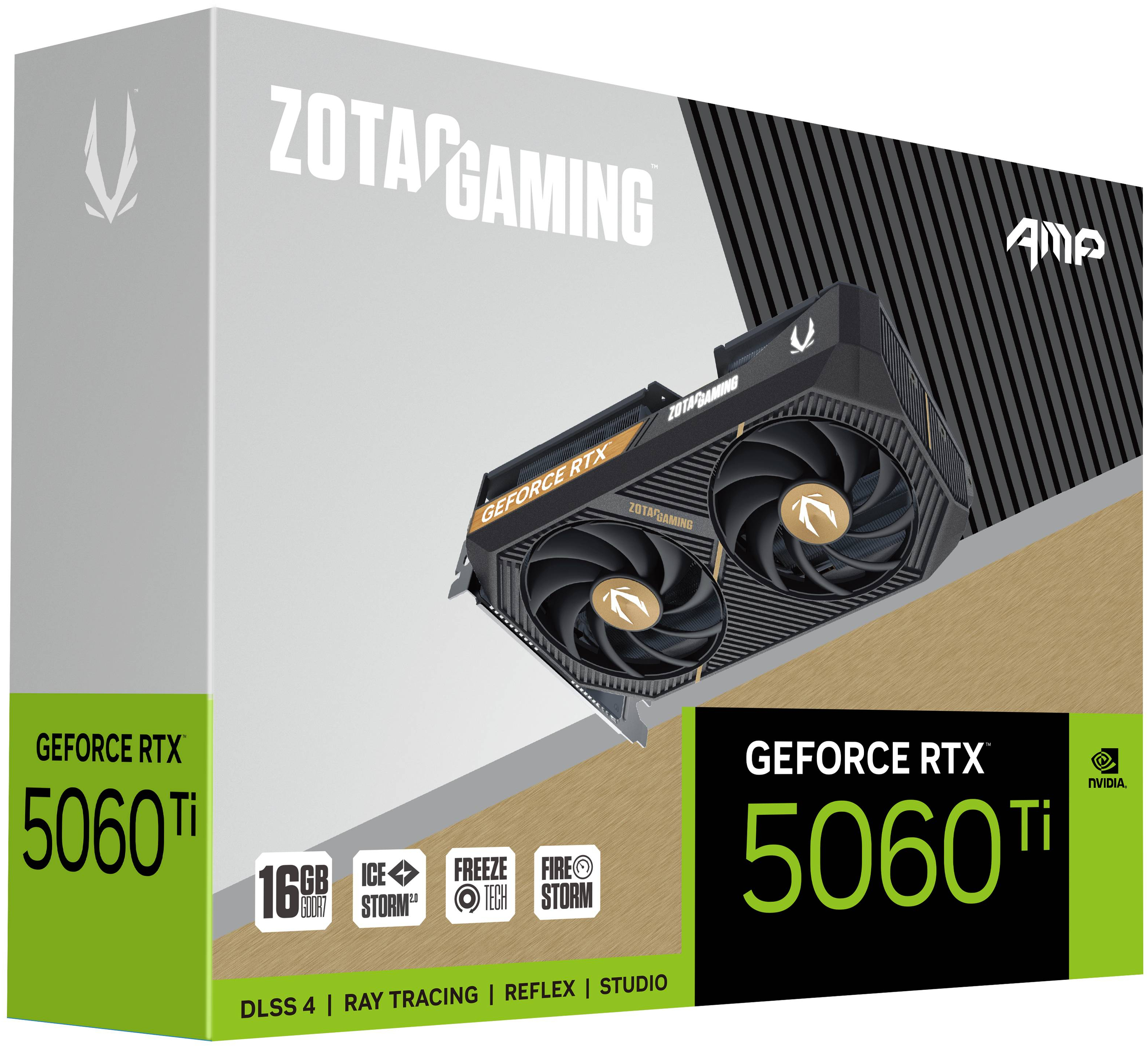 Zotac Gaming GeForce RTX 5060 Ti 16GB AMP: beste prijzen, echte