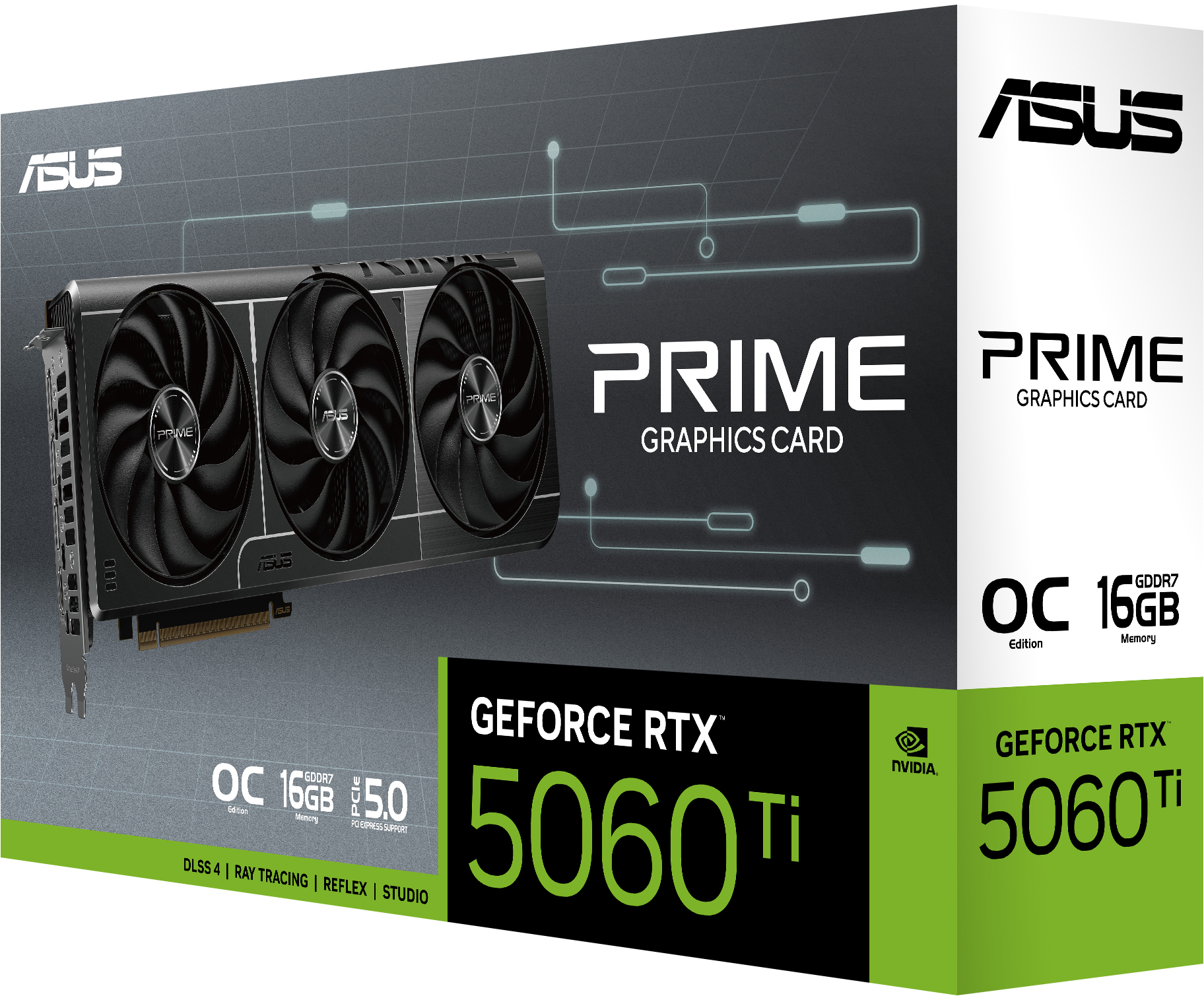 ASUS Prime GeForce RTX 5060 Ti 16GB OC Edition: beste prijs - Tweakers