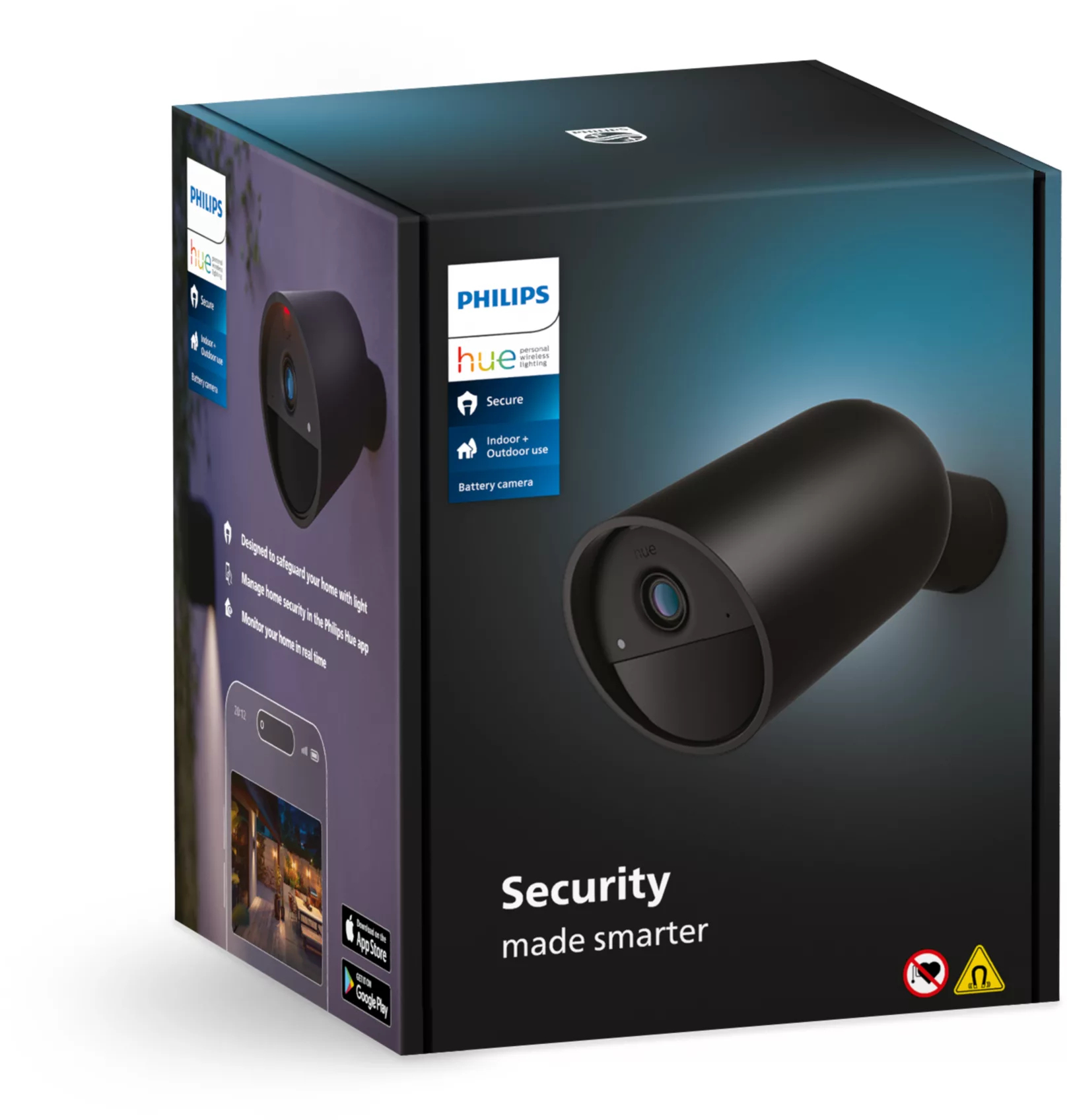 Philips Hue Secure Camera batterij, zwart: beste prijs Tweakers