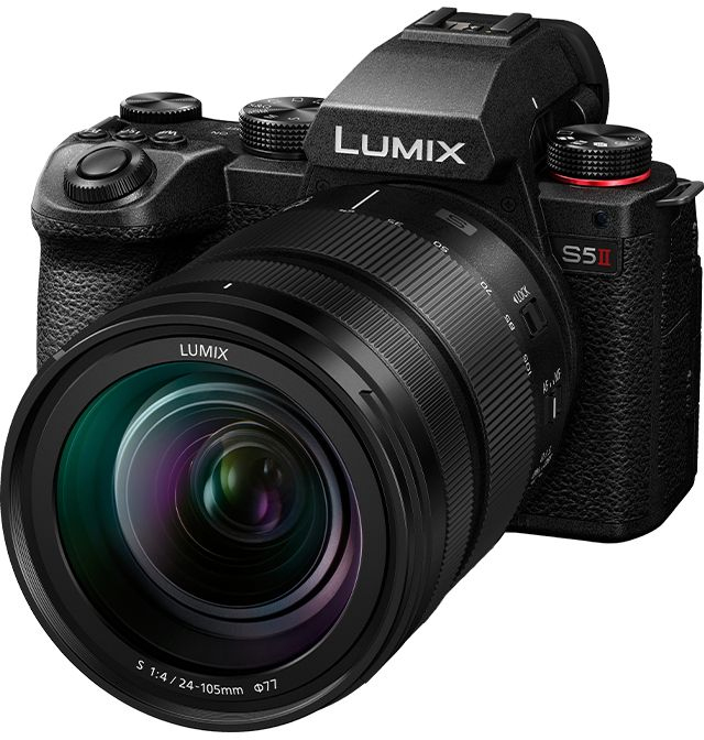 Panasonic Lumix S5II + 24-105mm F4 Zwart: beste prijzen, echte