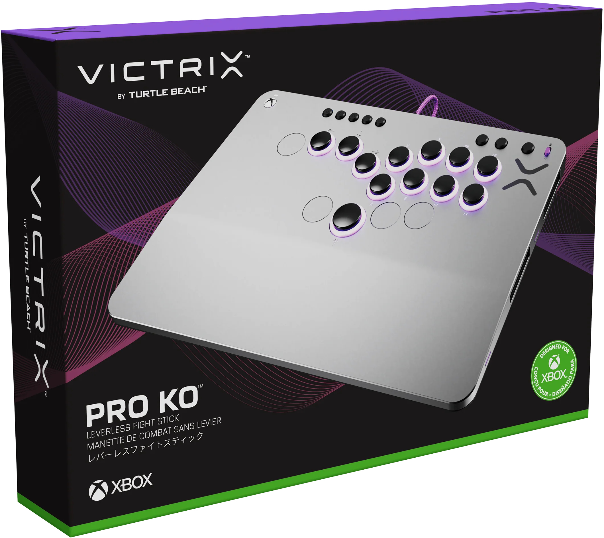 PDP Victrix Pro KO Leverless Fight Stick Grijs: beste prijs - Tweakers