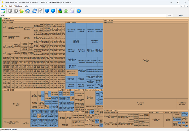 SpaceSniffer screenshot