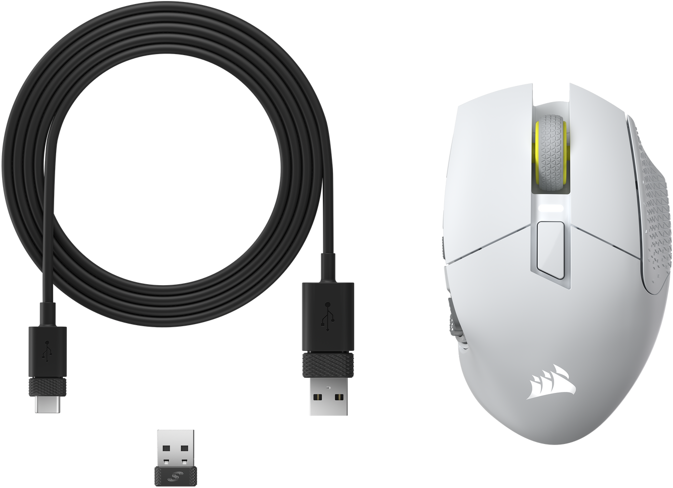 Corsair Scimitar Elite Wireless SE Wit: beste prijs - Tweakers