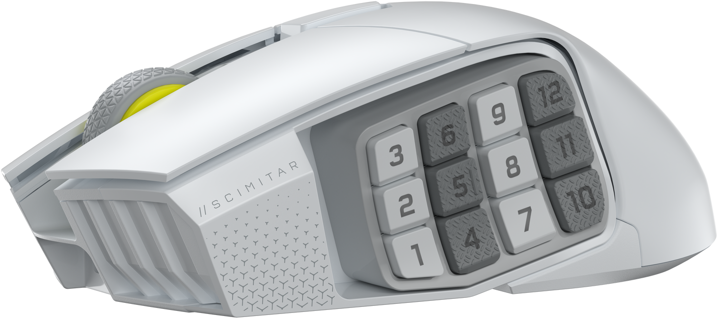 CORSAIR SCIMITAR ELITE WIRELESS SE ホワイト Amazon.co.jp: CORSAIR SCIMITAR ELITE WIRELESS SE MMOに最適な