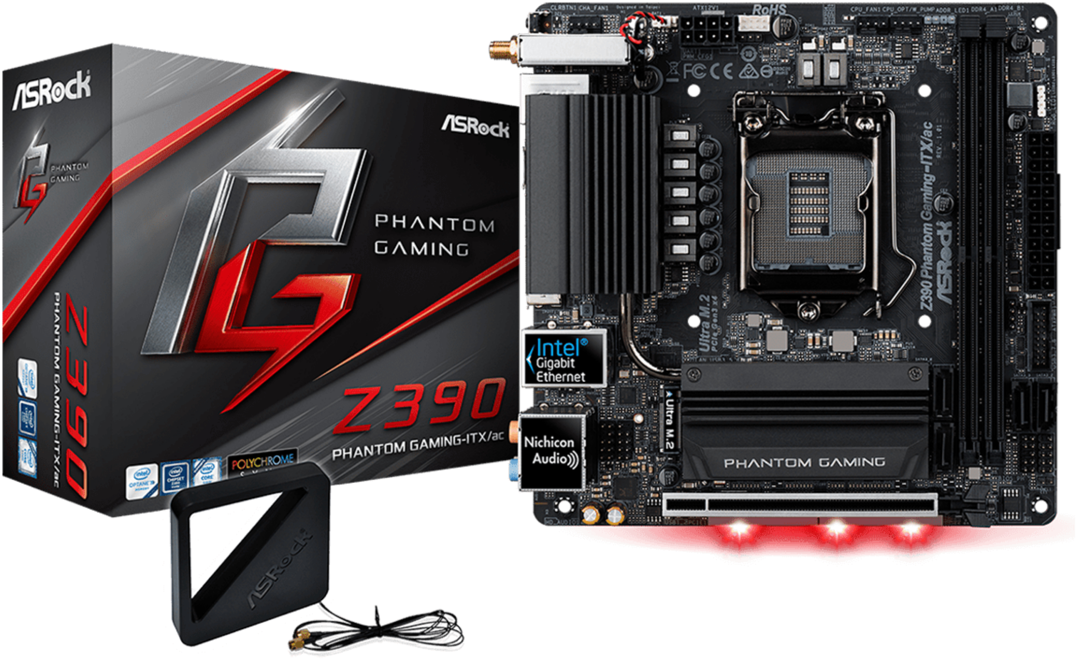 ASRock Z390 Phantom Gaming-ITX/AC: beste prijs - Tweakers