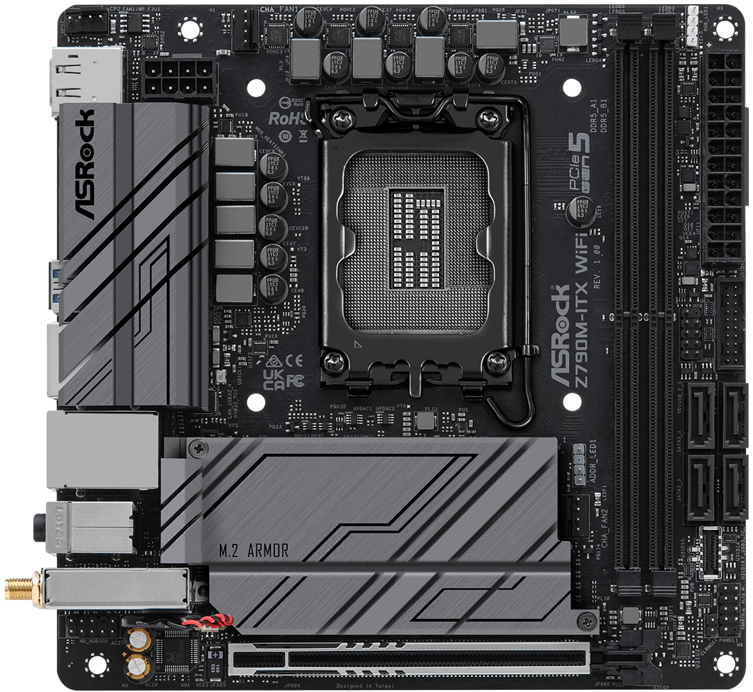 ASRock Z790M-ITX WiFi: beste prijzen, echte reviews en