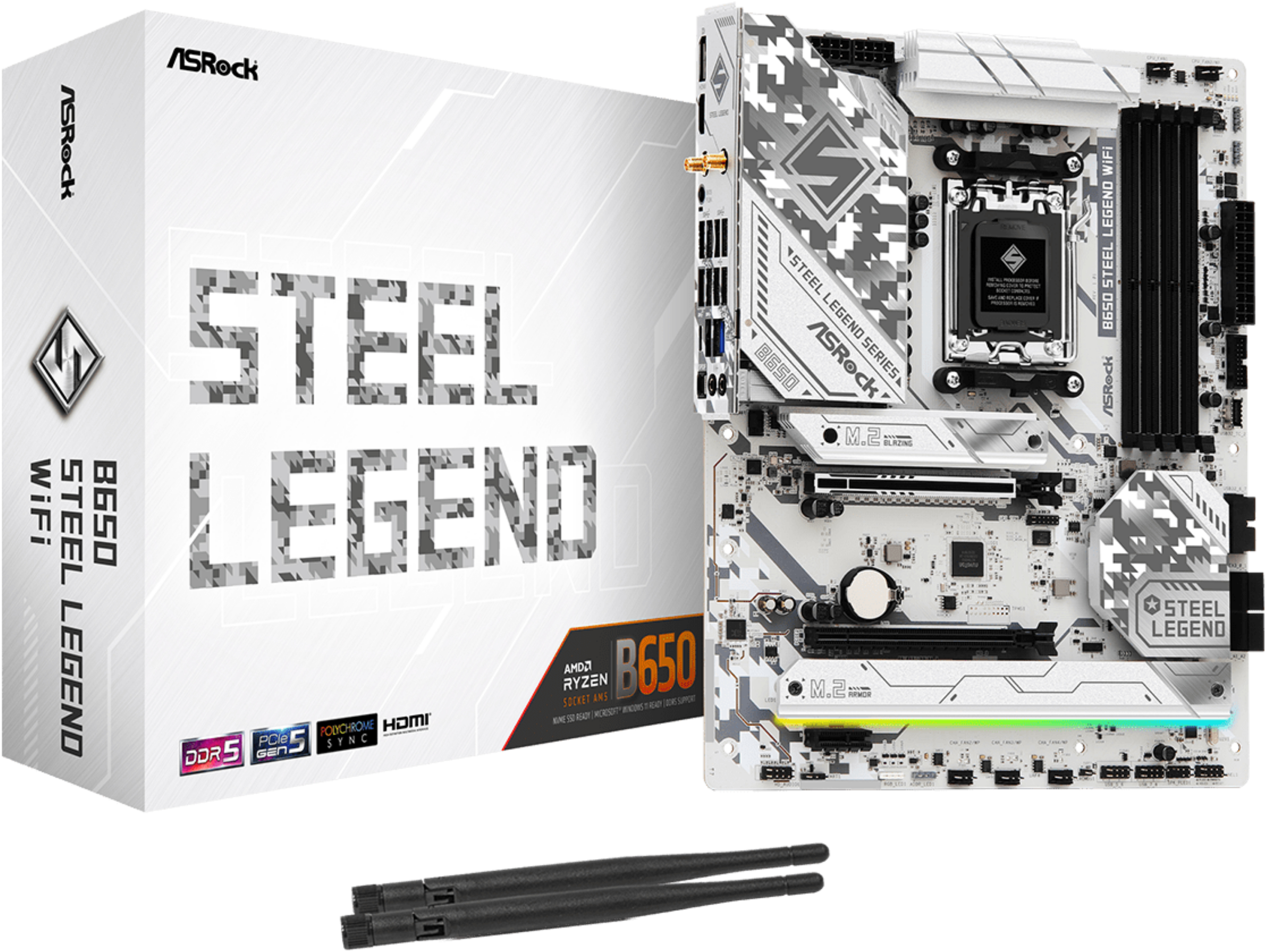 ASRock B650 Steel Legend WiFi: beste prijs - Tweakers
