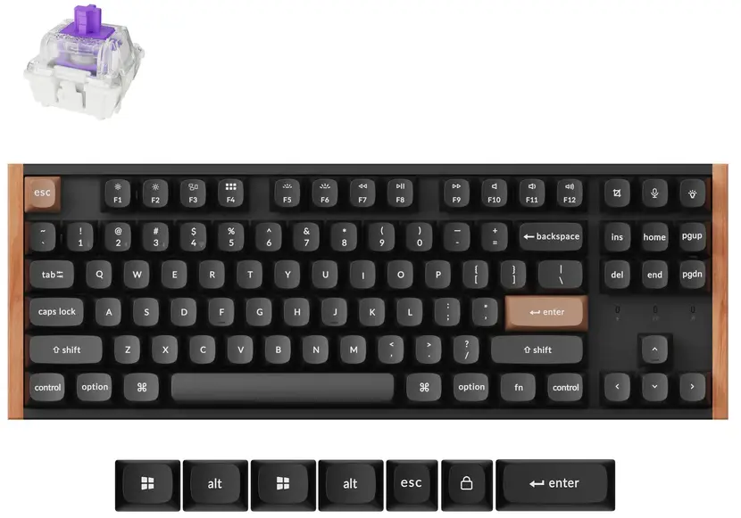 Keychron K8 HE, Special Edition, Zwart: beste prijs - Tweakers