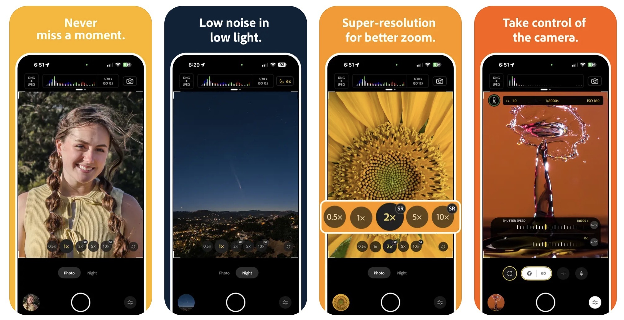 Adobe introduceert gratis cameraapp voor betere smartphonefotografie