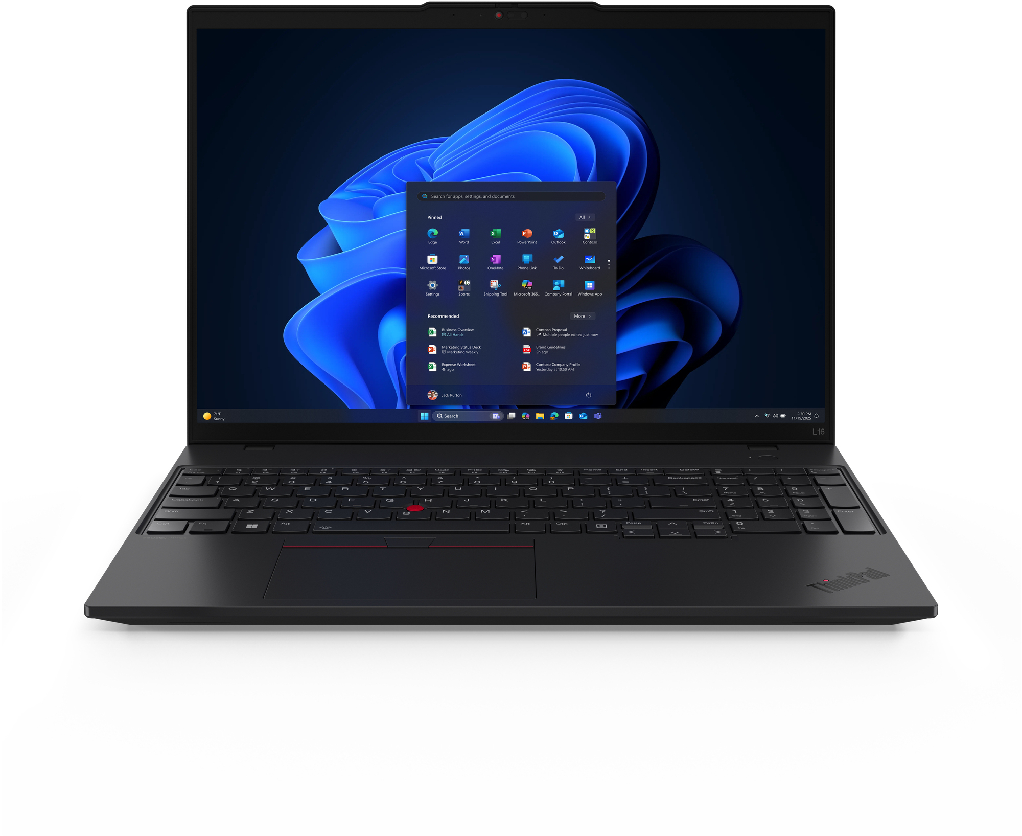 Lenovo ThinkPad L16 Gen 2 (Intel) (21SA001MMH): beste prijzen