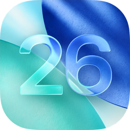 Apple iOS 26 logo