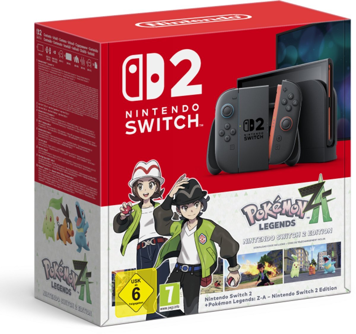 Nintendo Switch 2 + Pokémon Legends: Z-A Zwart: beste prijs - Tweakers