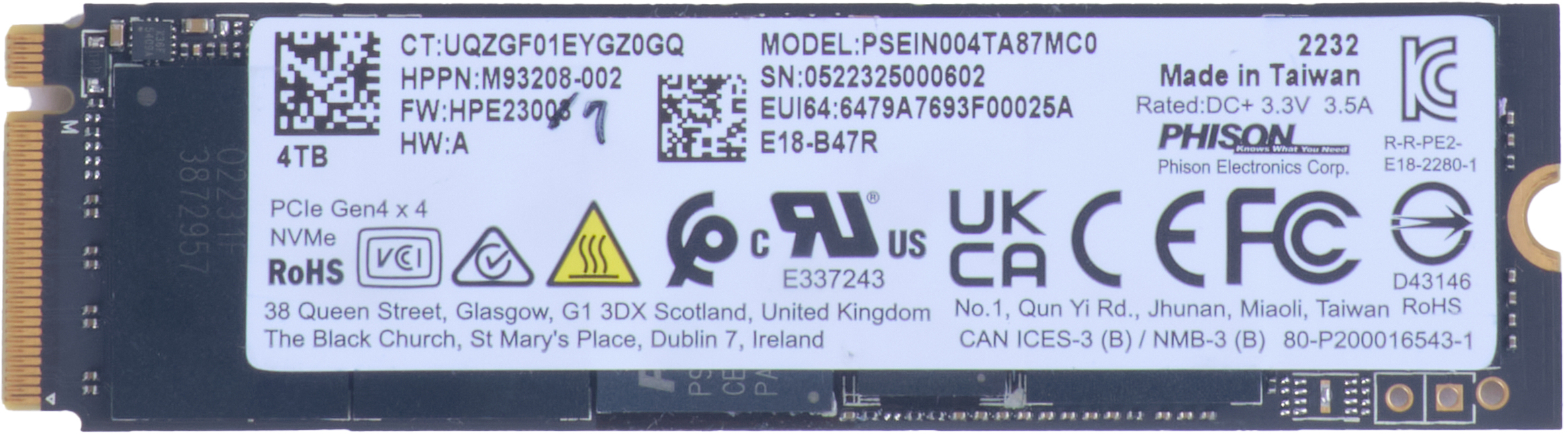 HP 4 TB PCIe-4x4 SSD 4TB: beste prijzen, echte reviews en