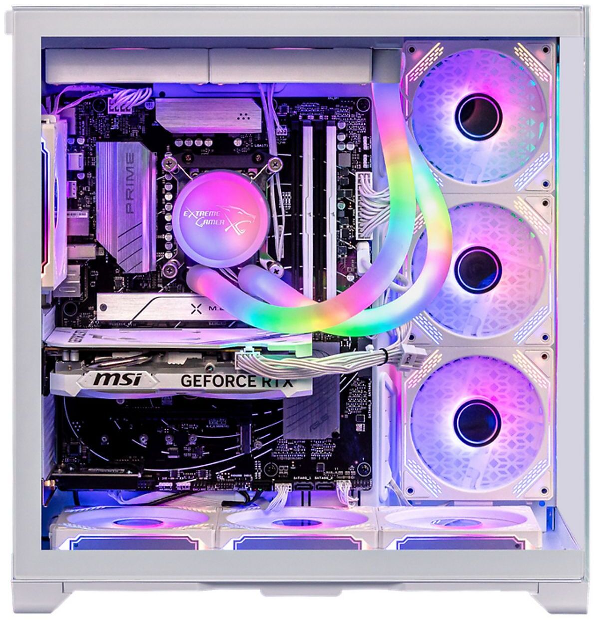 ExtremeGamer X Edition AMD Ryzen 7 8700F 32 GB 2TB RTX 5070 WHITE